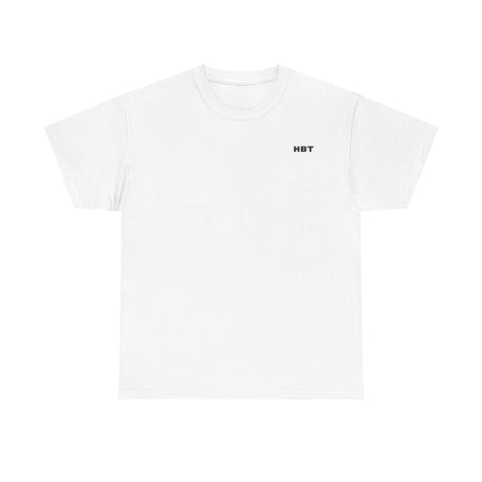 White Plain HBT Heavy Cotton Tee