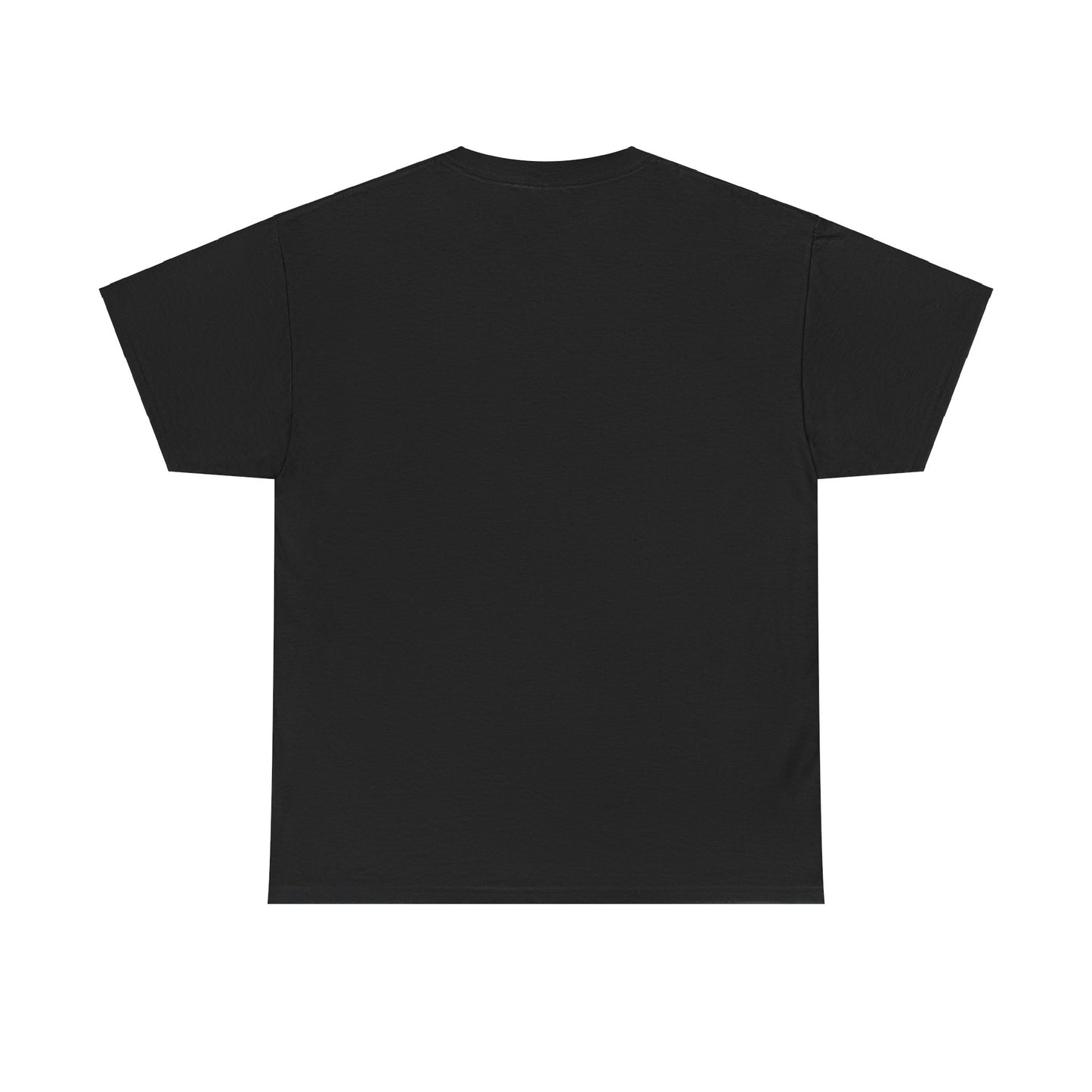 Black Plain Hustle Beats Talent Heavy Cotton Tee