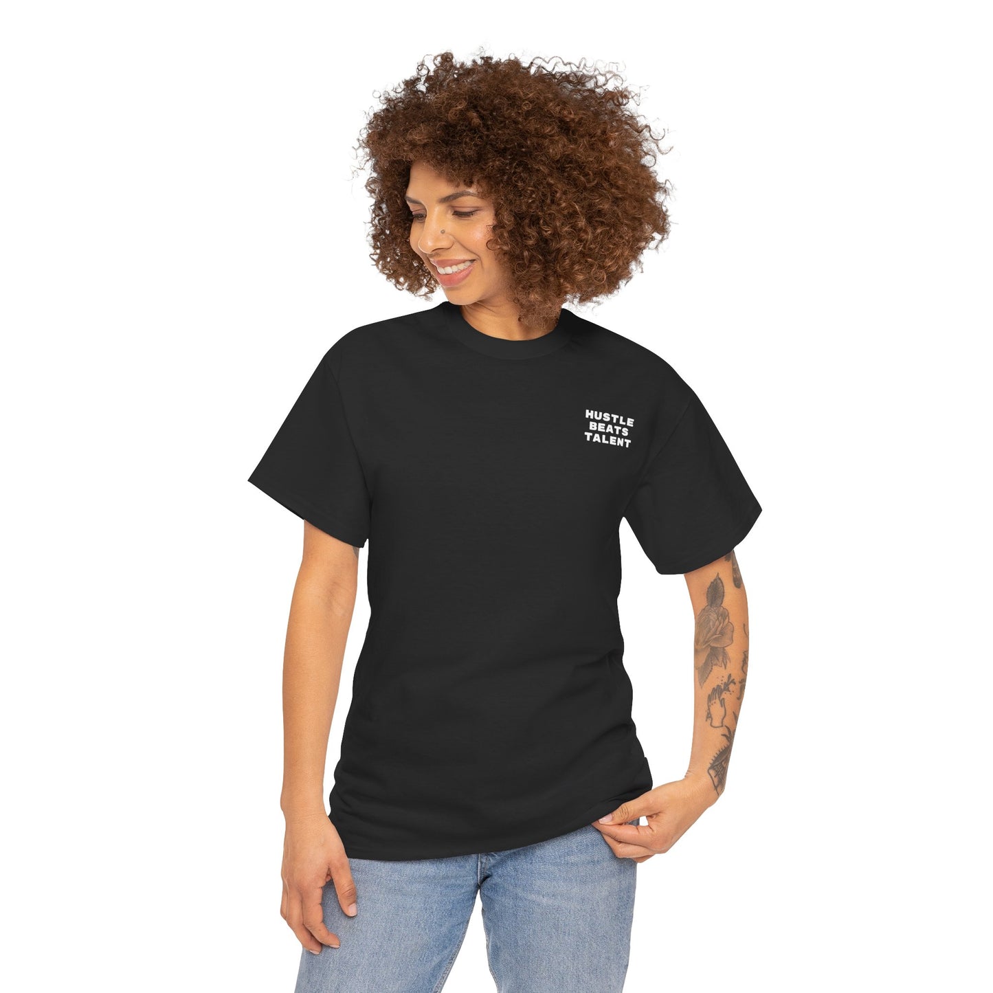 Black Unisex Heavy Cotton Tee